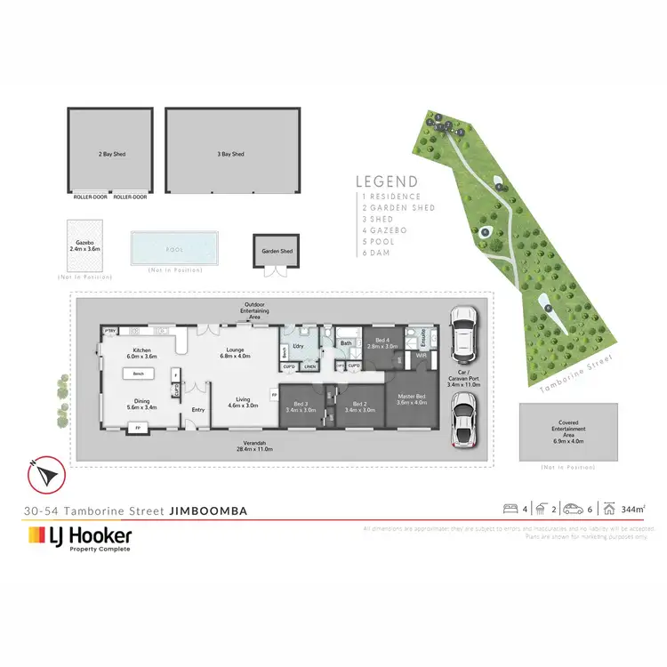 Floorplan of Homely rural property listing, 30-54 Tamborine Street, Jimboomba QLD 4280