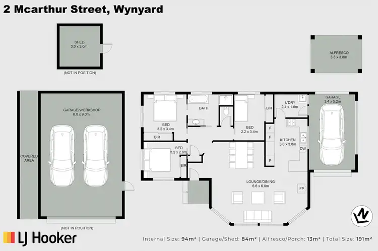 Floorplan of Homely house listing, 2 McArthur Street, Wynyard TAS 7325