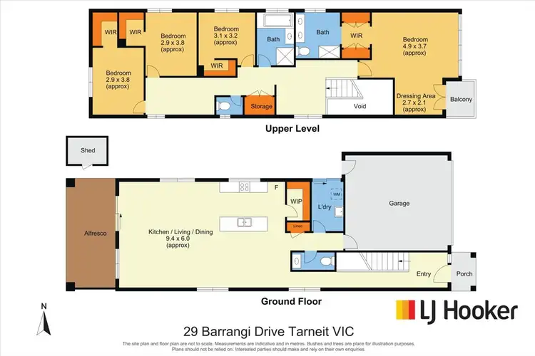 Floorplan of Homely house listing, 29 Barrangi Drive, Tarneit VIC 3029