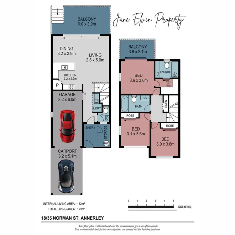 Floorplan of Homely townhouse listing, 18/35 Norman Street, Annerley QLD 4103
