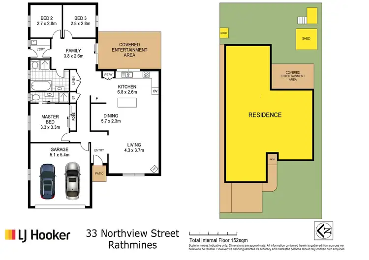 Floorplan of Homely house listing, 33 Northview Street, Rathmines NSW 2283