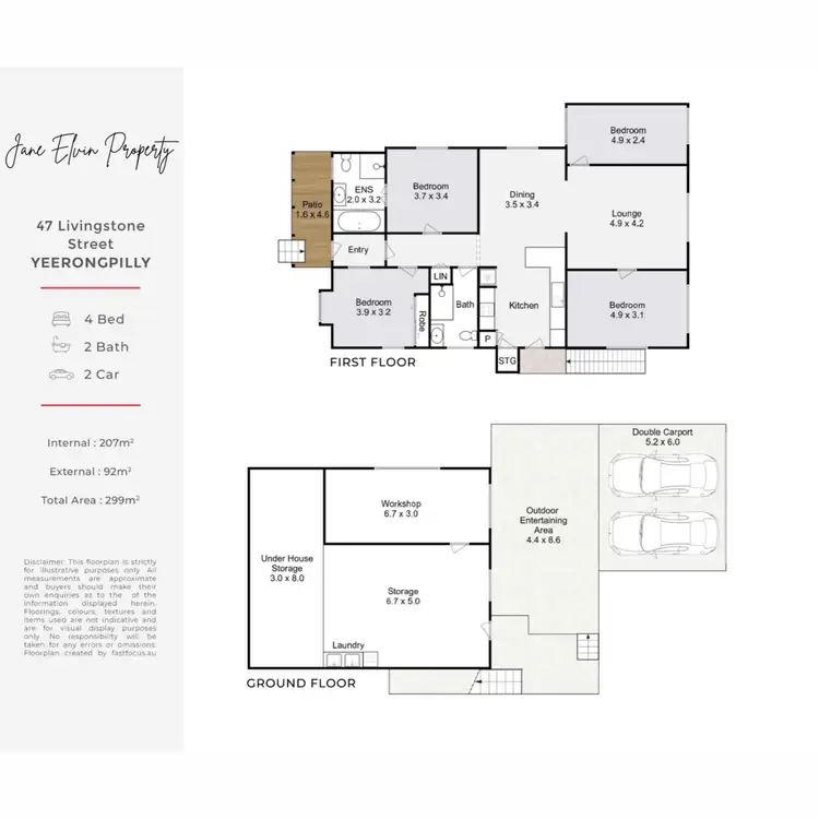 Floorplan of Homely house listing, 47 Livingstone Street, Yeerongpilly QLD 4105