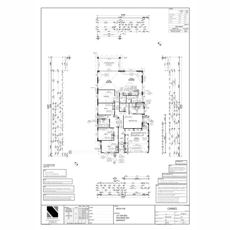 Floorplan of Homely house listing, 23 Paperbark Way, Wannanup WA 6210