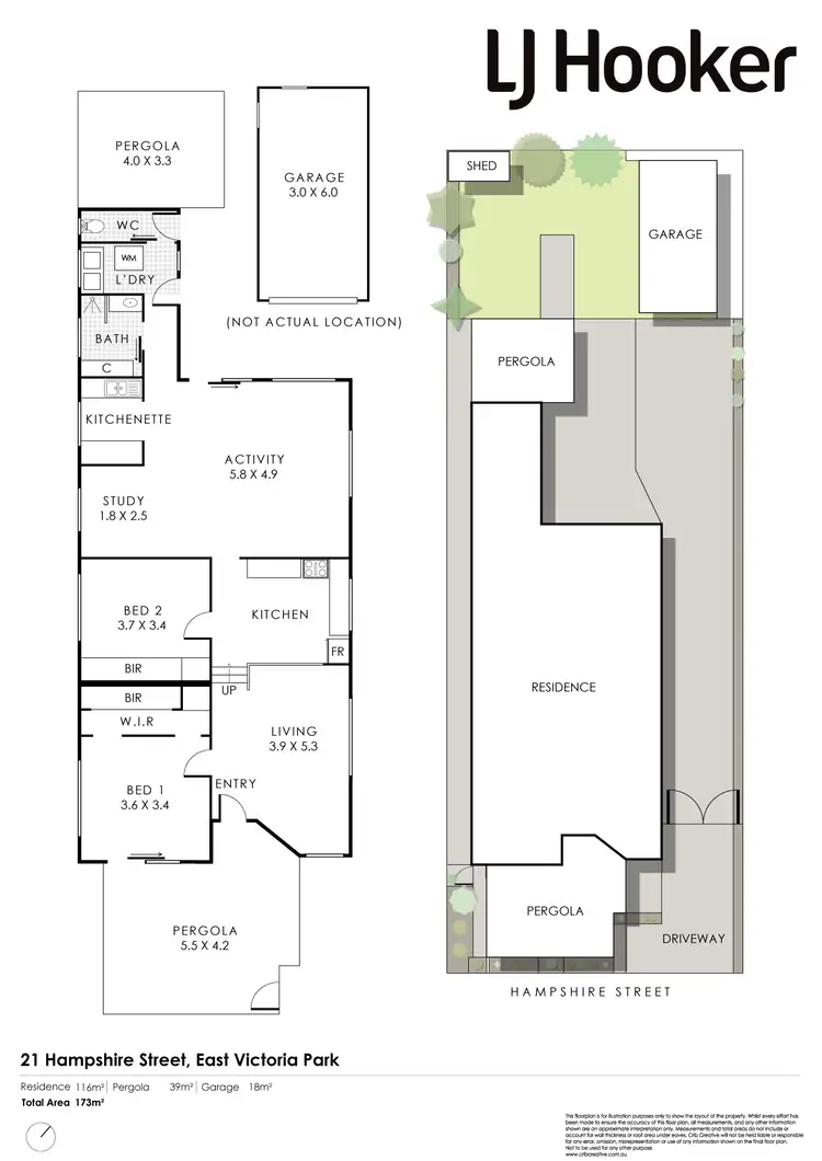 Floorplan of Homely house listing, 21 Hampshire Street, East Victoria Park WA 6101