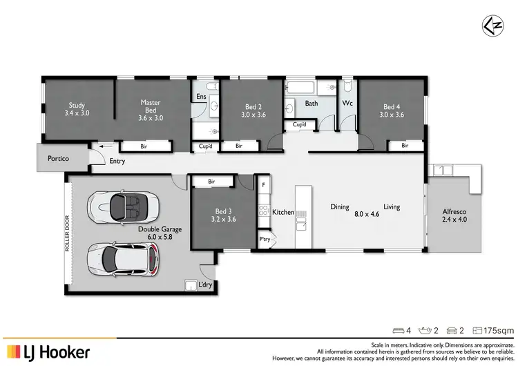 Floorplan of Homely house listing, 22 Chaka street, Hillcrest QLD 4118