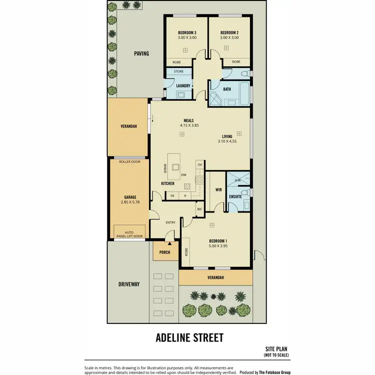 Floorplan of Homely house listing, 19 Adeline Street, Mawson Lakes SA 5095
