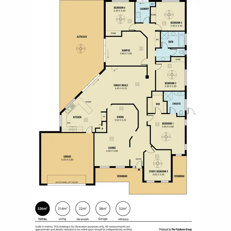 Floorplan of Homely house listing, 1 Weatherstone Crescent, Mawson Lakes SA 5095