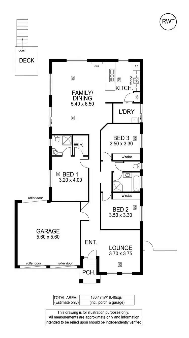Floorplan of Homely house listing, 4/53a Oakridge Road, Aberfoyle Park SA 5159