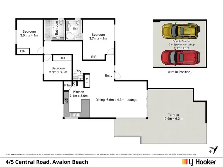 Floorplan of Homely apartment listing, 4/5 Central Road, Avalon Beach NSW 2107