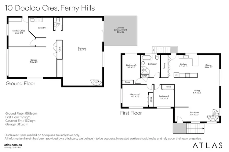 Floorplan of Homely house listing, 10 Dooloo Crescent, Ferny Hills QLD 4055