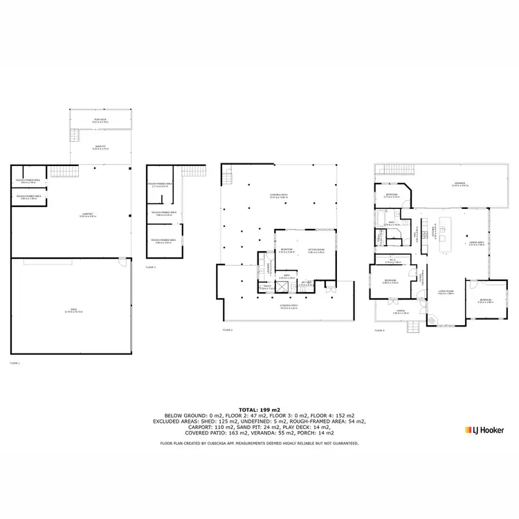 Floorplan of Homely house listing, 157 Chester Road, Wondecla QLD 4887