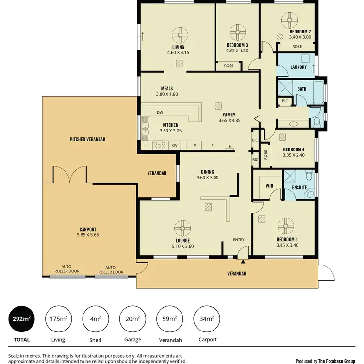 Floorplan of Homely house listing, 9 Palamountain Avenue, Greenwith SA 5125