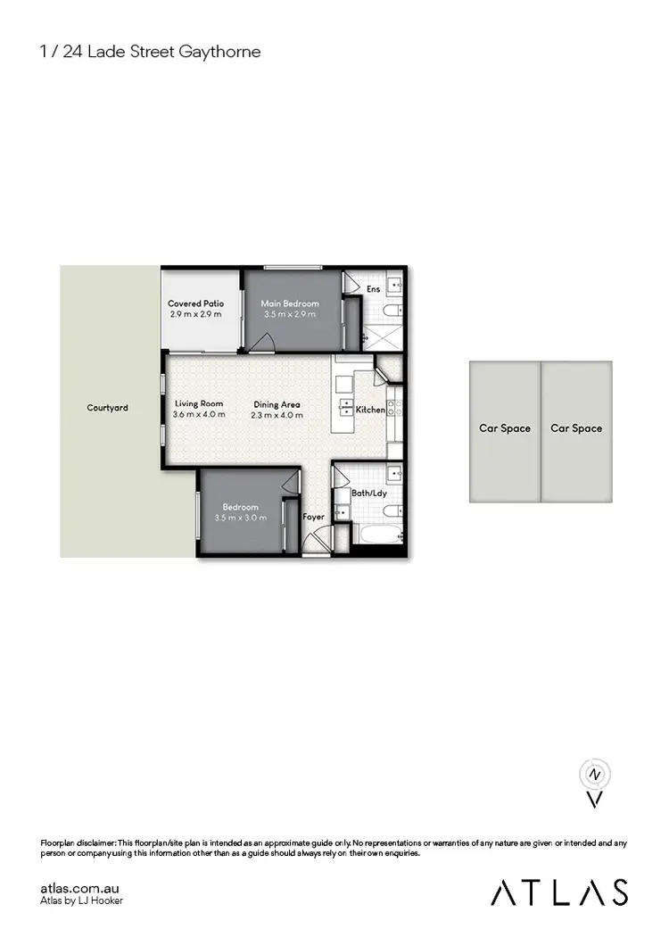 Floorplan of Homely unit listing, 1/24-26 Lade Street, Gaythorne QLD 4051