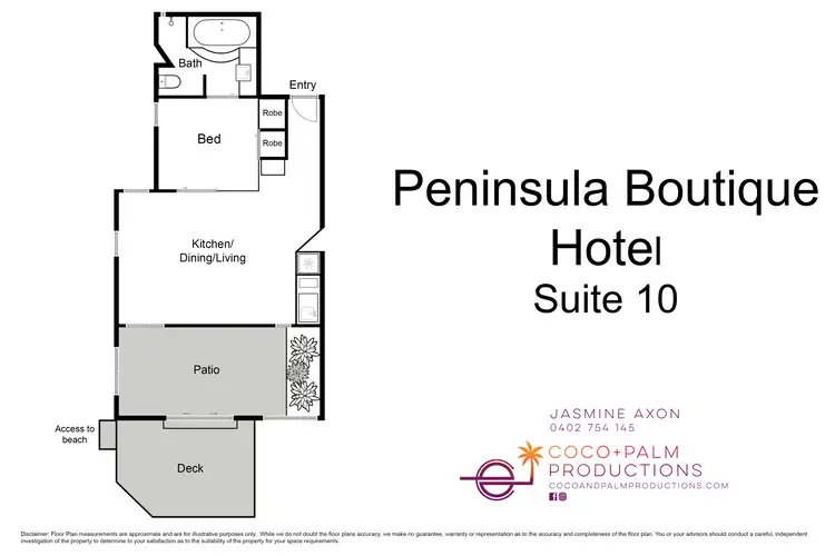 Floorplan of Homely apartment listing, 10 Peninsula/9-13 Esplanade, Port Douglas QLD 4877