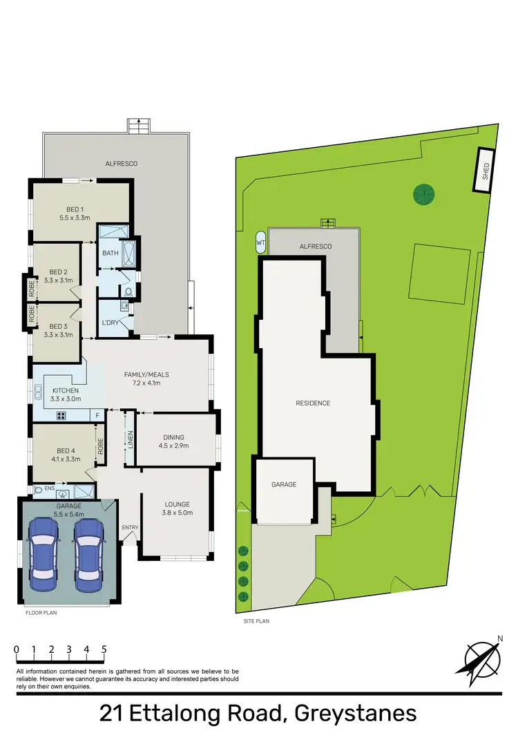 Floorplan of Homely house listing, 21 Ettalong Road, Greystanes NSW 2145
