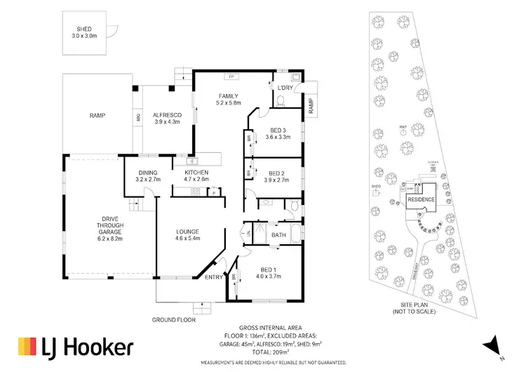 Floorplan of Homely rural property listing, 203 Island Point Road, St Georges Basin NSW 2540