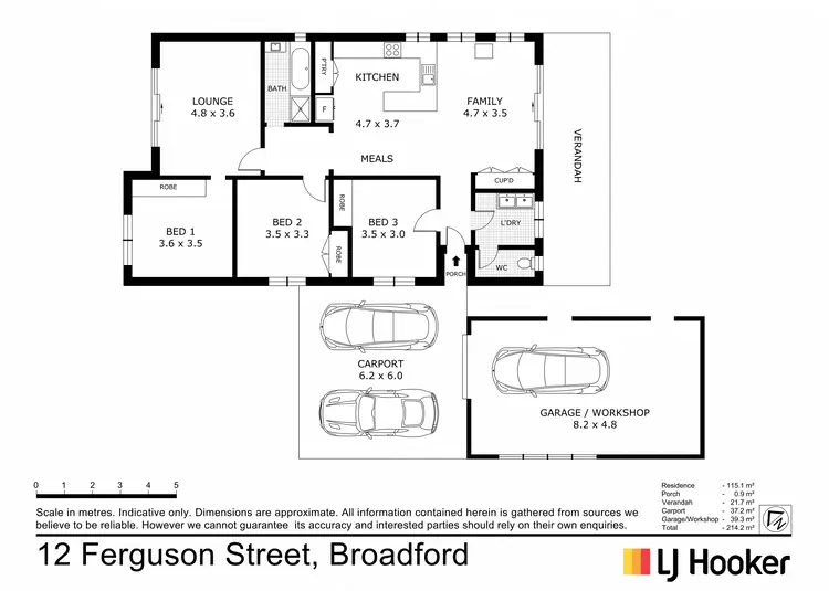 Floorplan of Homely house listing, 12 Ferguson Street, Broadford VIC 3658