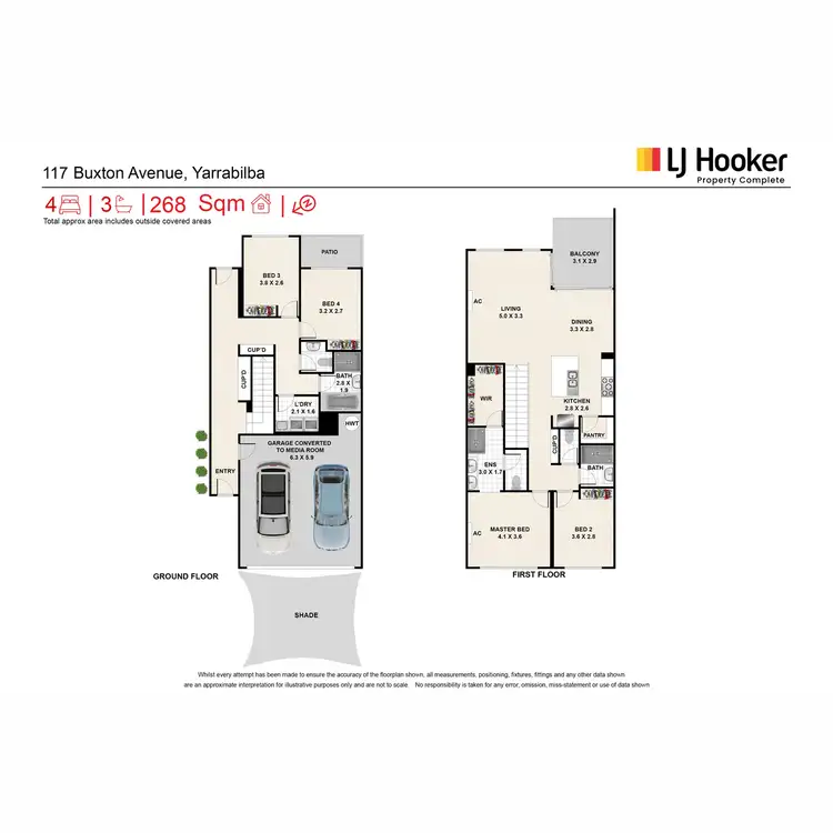 Floorplan of Homely house listing, 117 Buxton Avenue, Yarrabilba QLD 4207