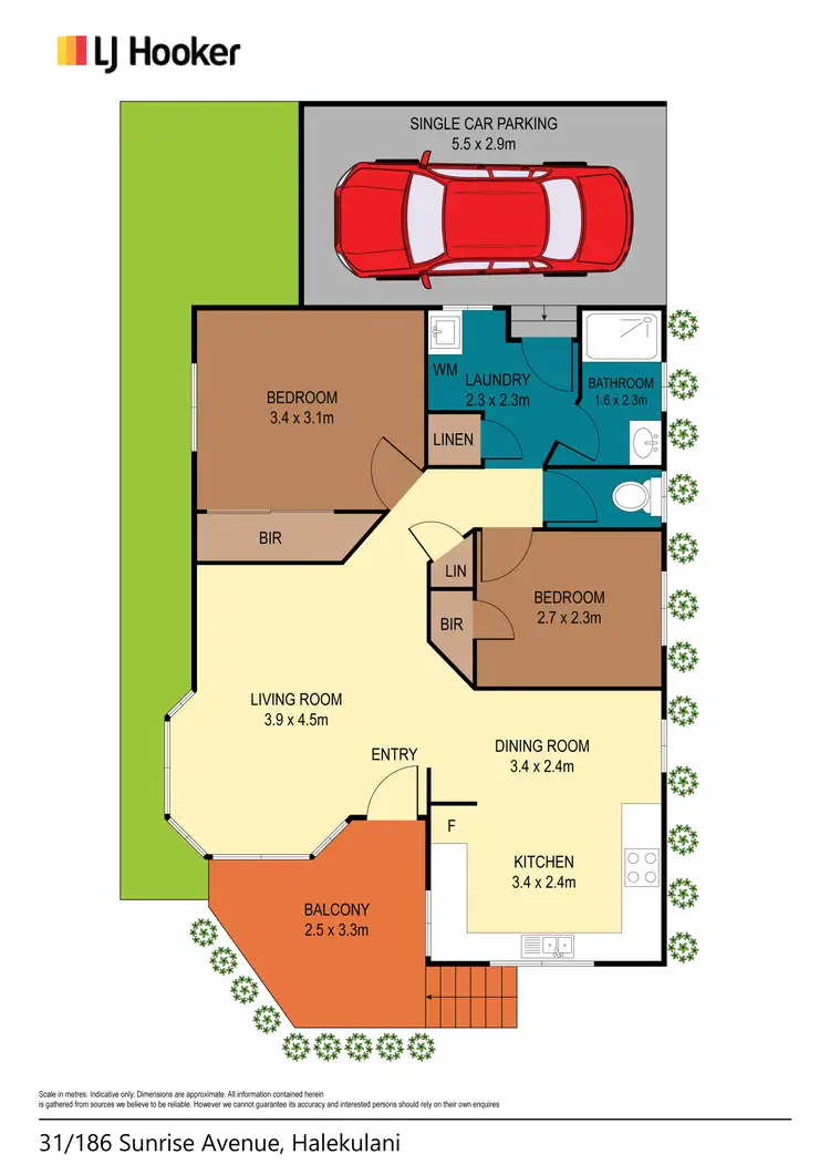 Floorplan of Homely retirement listing, 31/186 Sunrise Avenue, Halekulani NSW 2262