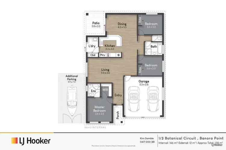 Floorplan of Homely house listing, 3 Botanical Circuit, Banora Point NSW 2486