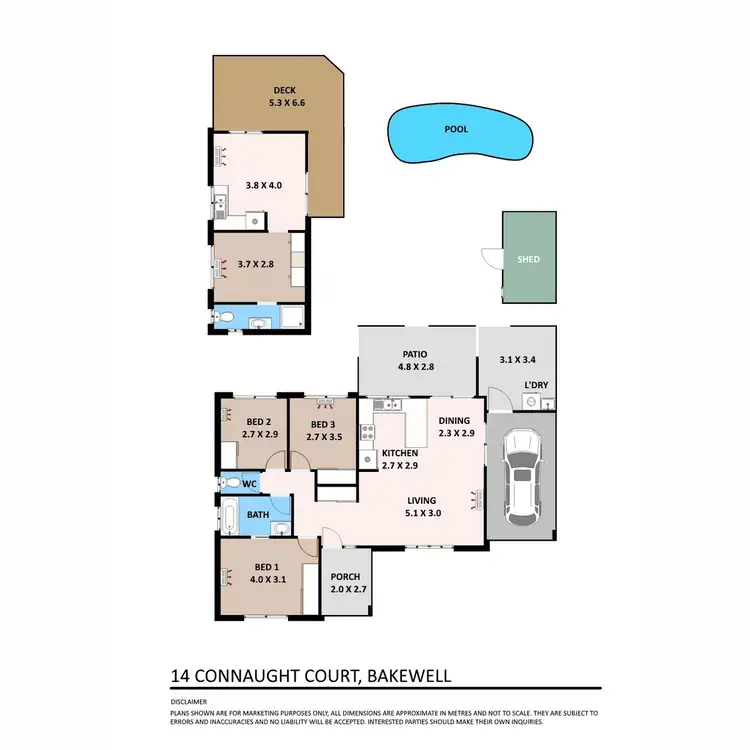 Floorplan of Homely house listing, 14 Connaught Court, Bakewell NT 832