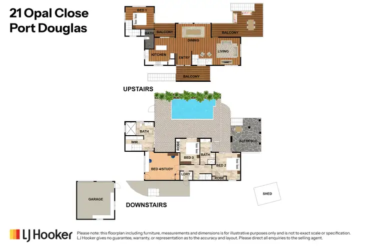 Floorplan of Homely house listing, 21 Opal Street, Port Douglas QLD 4877