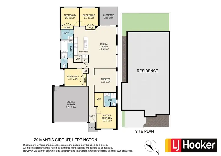 Floorplan of Homely house listing, 29 Mantis Circuit, Leppington NSW 2179