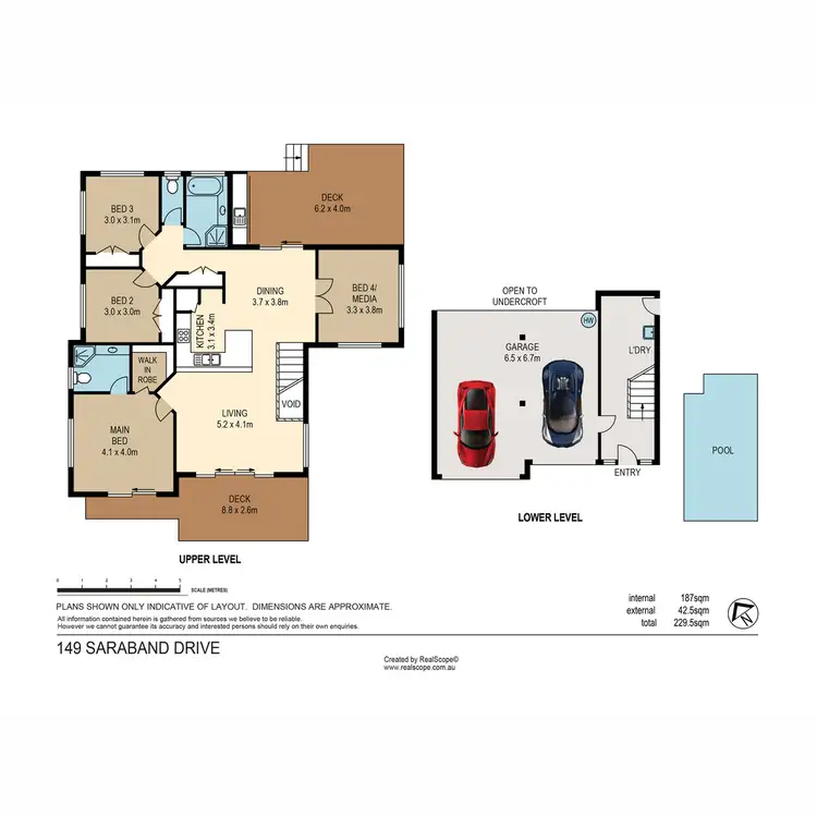 Floorplan of Homely house listing, 149 Saraband Drive, Eatons Hill QLD 4037