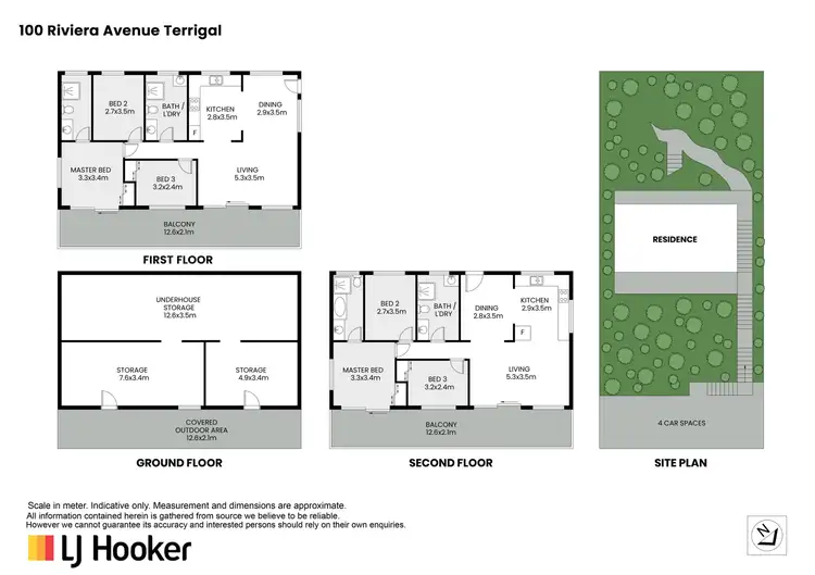 Floorplan of Homely house listing, 1 & 2/100 Riviera Avenue, Terrigal NSW 2260