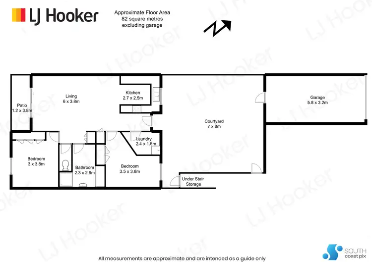 Floorplan of Homely flat listing, 33/1-9 Wharf Road "Sugden Glen", North Batemans Bay NSW 2536