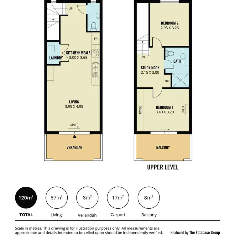 Floorplan of Homely unit listing, 5/17 Euston Walk, Mawson Lakes SA 5095