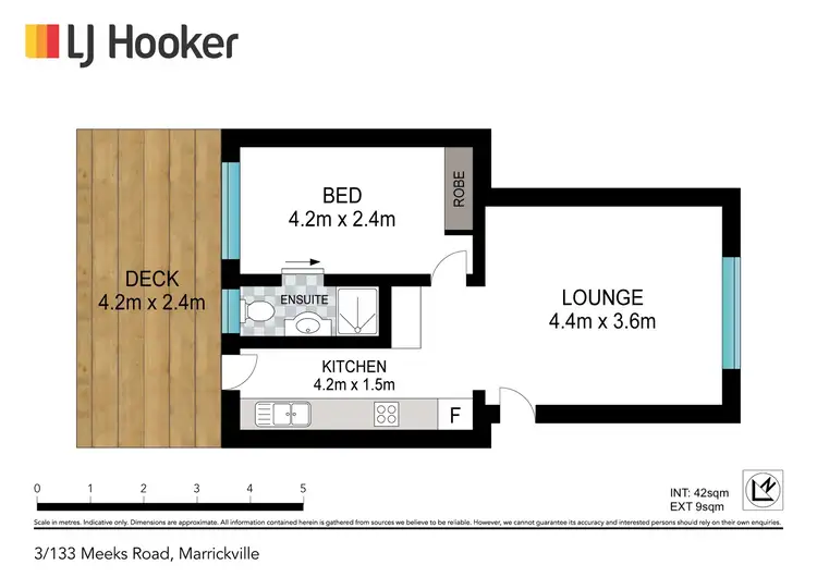 Floorplan of Homely apartment listing, Apartment 3/133 Meeks Road, Marrickville NSW 2204