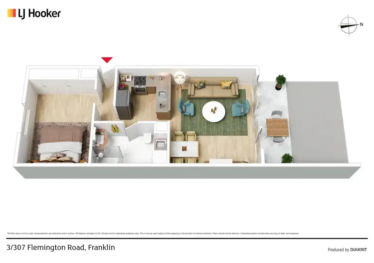 Floorplan of Homely apartment listing, 3/307 Flemington Road, Franklin ACT 2913