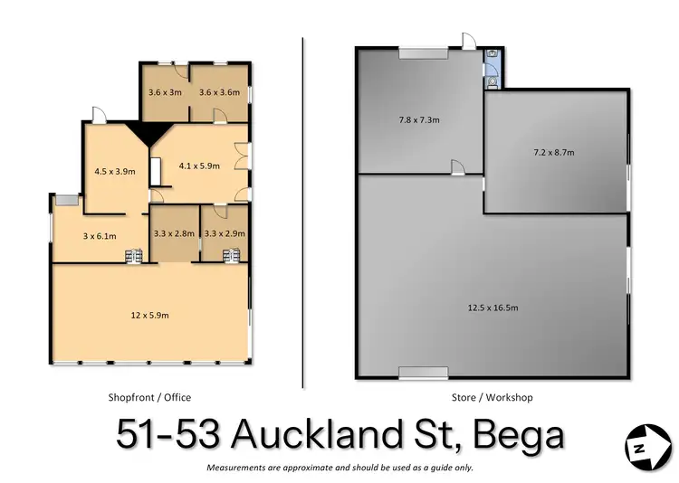 Floorplan of Homely house listing, 51-53 Auckland Street, Bega NSW 2550