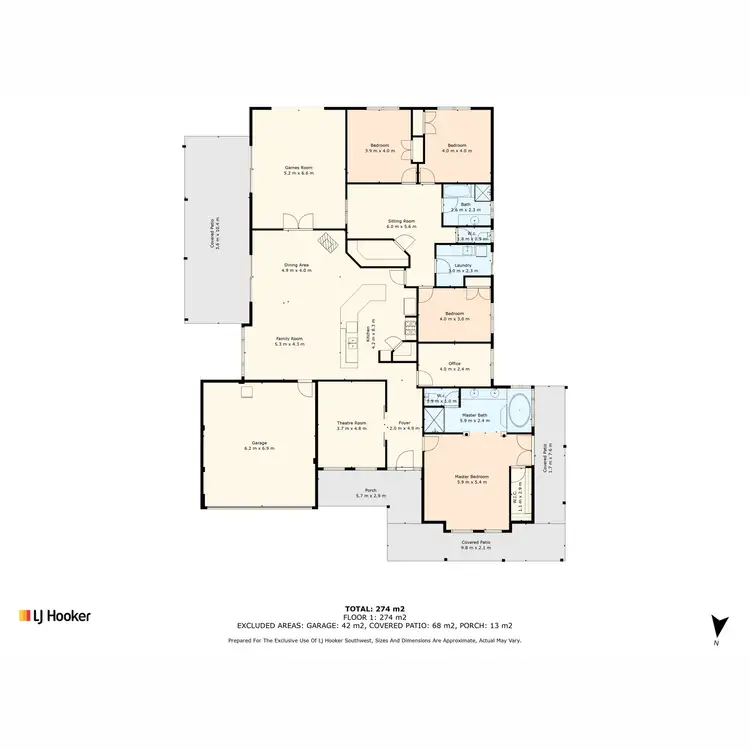 Floorplan of Homely house listing, 12 Warlu Grove, Yalyalup WA 6280