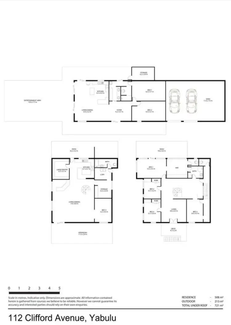 Floorplan of Homely rural property listing, 112 Clifford Avenue, Yabulu QLD 4818