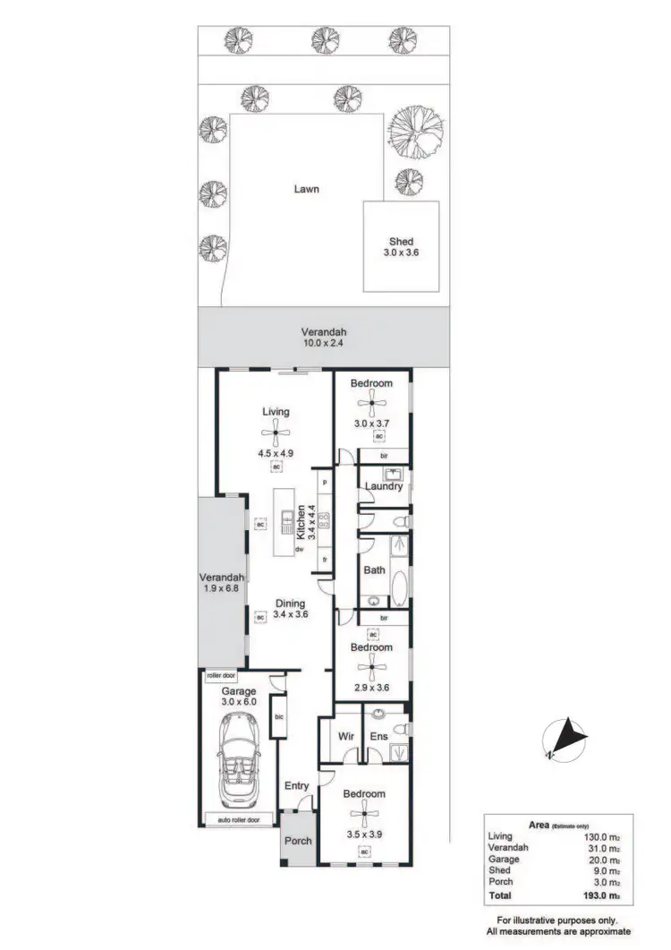 Floorplan of Homely house listing, 27 Bimini Crescent, Mawson Lakes SA 5095