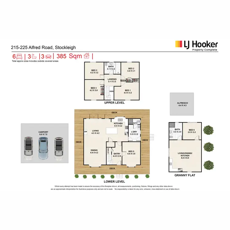 Floorplan of Homely house listing, 215-225 Alfred Road, Stockleigh QLD 4280