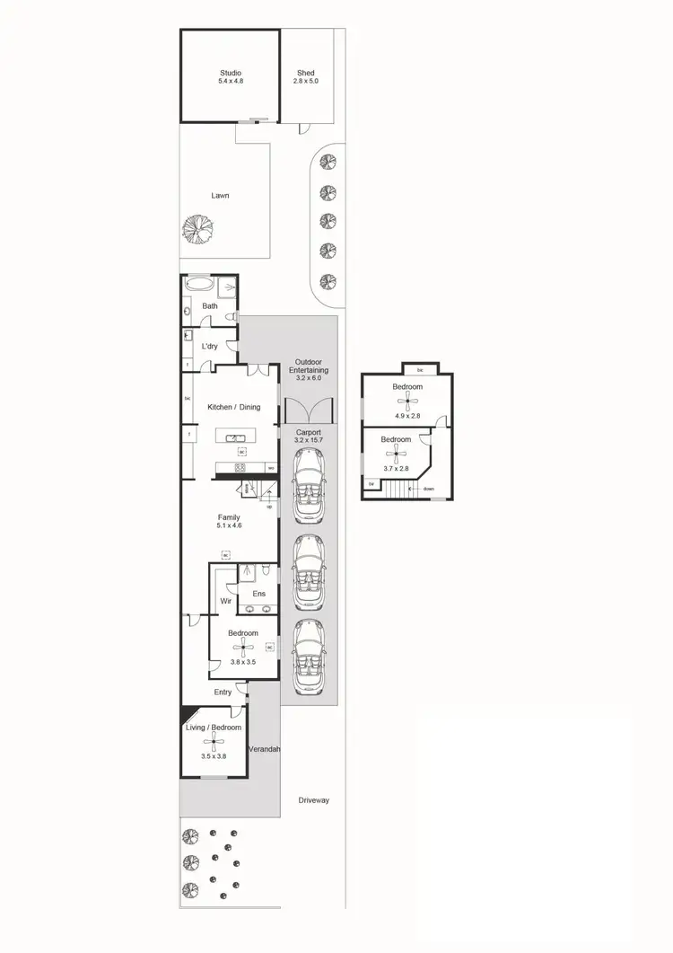 Floorplan of Homely house listing, 24 Shipster Street, Torrensville SA 5031
