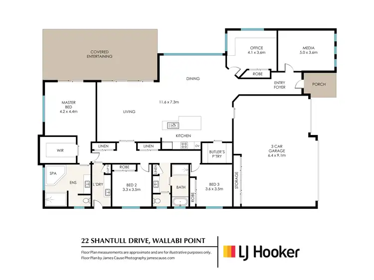 Floorplan of Homely house listing, 22 Shantull Drive, Wallabi Point NSW 2430