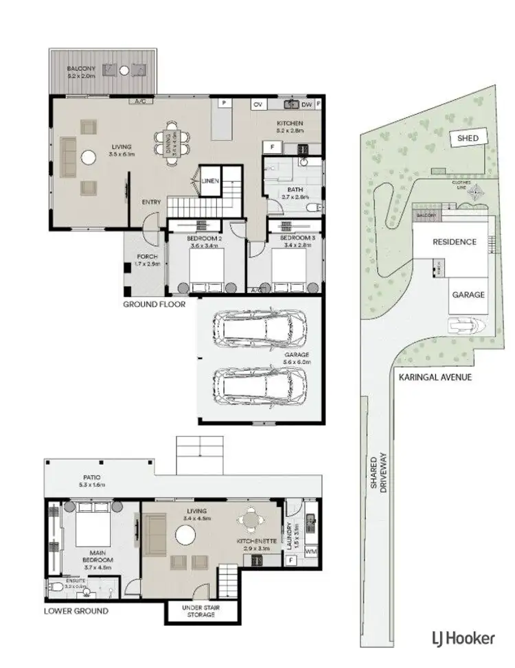 Floorplan of Homely house listing, 23 Karingal Avenue, Bilambil Heights NSW 2486
