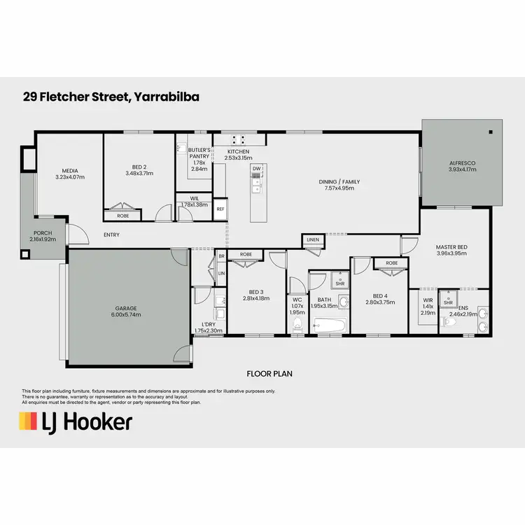 Floorplan of Homely house listing, 29 Fletcher Street, Yarrabilba QLD 4207