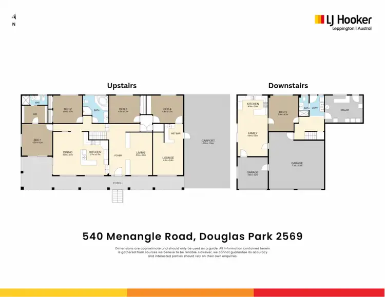 Floorplan of Homely rural property listing, 540 Menangle Road, Douglas Park NSW 2569