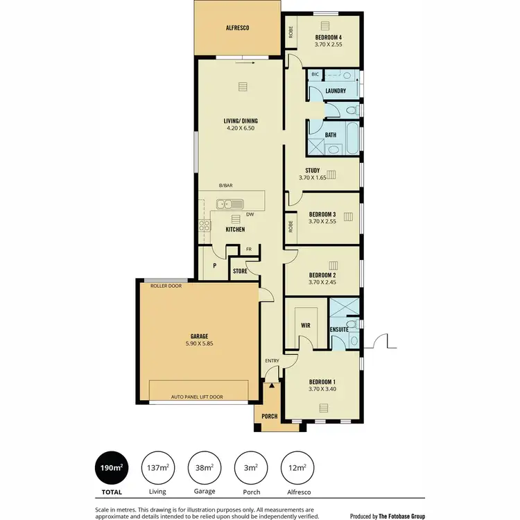 Floorplan of Homely house listing, 159 Douglas Drive, Munno Para SA 5115
