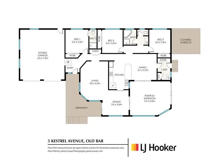 Floorplan of Homely house listing, 5 Kestrel Avenue, Old Bar NSW 2430