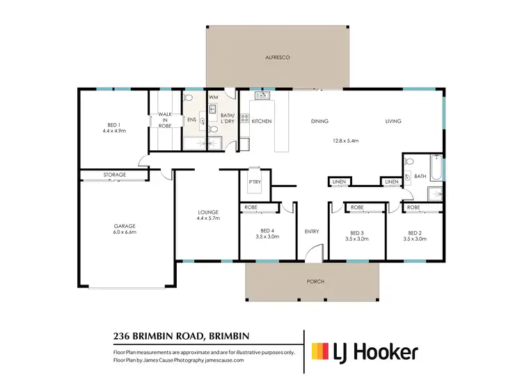 Floorplan of Homely rural property listing, 236 Brimbin Road, Brimbin NSW 2430