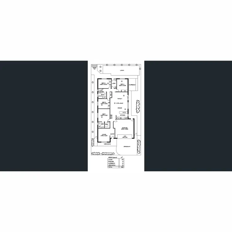 Floorplan of Homely house listing, 57 Douglas Drive, Munno Para SA 5115