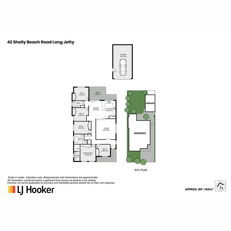 Floorplan of Homely house listing, 42 Shelly Beach Road, Long Jetty NSW 2261