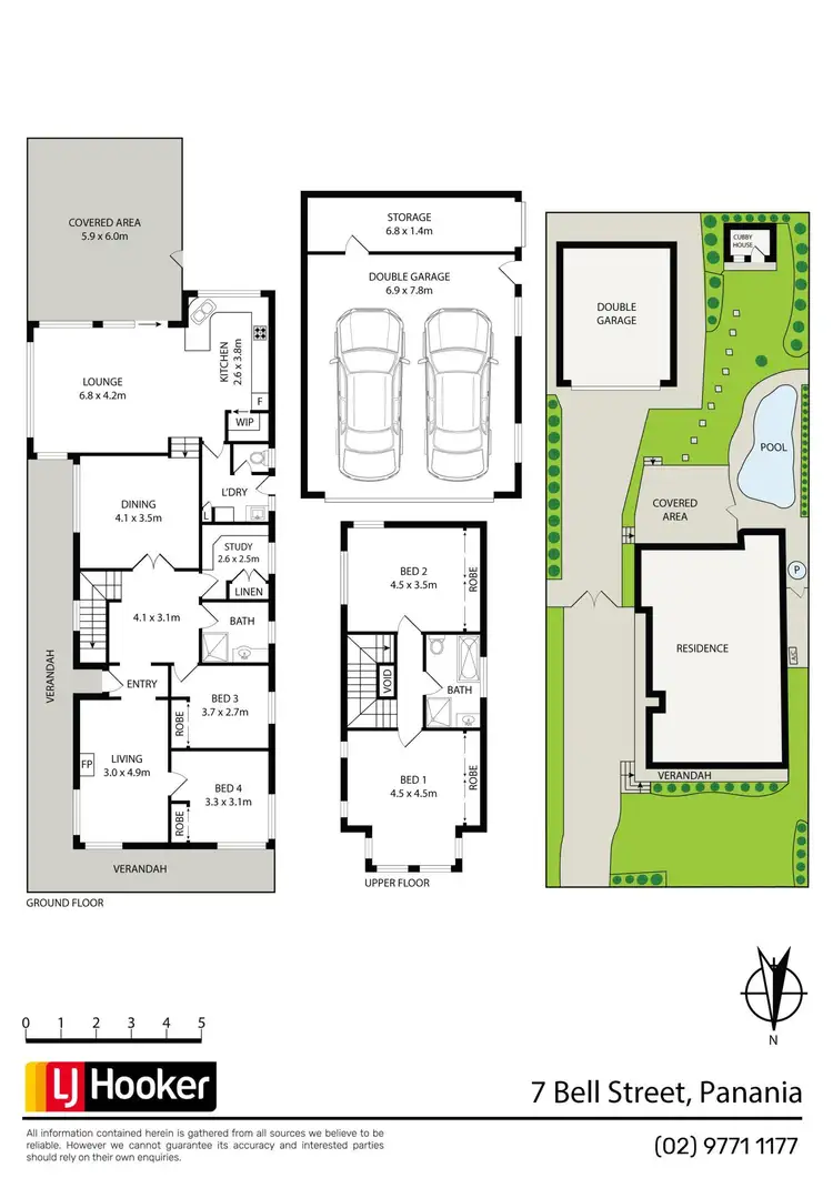 Floorplan of Homely house listing, 7 Bell Street, Panania NSW 2213