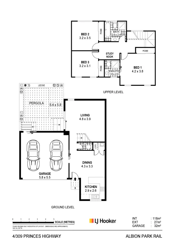 Floorplan of Homely townhouse listing, 4/309 Princes Highway, Albion Park Rail NSW 2527